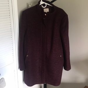 Loft Funnel Neck Coat